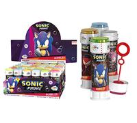 DULCOP - Pacco da 36 bolle Sonic - Bolle di sapone - 60 ml - 047338PA - Nero - Plastica - Licenza ufficiale - Giocattolo per bambini - Gioco all'aperto - A partire dai 3 anni