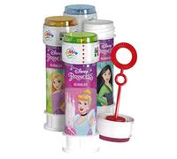 36 BOLLE DI SAPONE PRINCIPESSE festa party compleanno 60 ml (scatola completa)