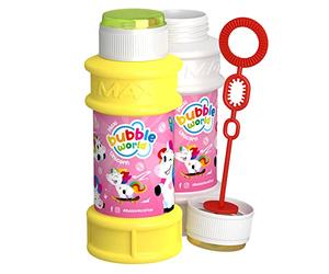 DULCOP - Unicorn Bubbles - Soap Bubbles - 175 ml - 048175 - Pink - Plastic - Official Licensed - Children's Toy - Outdoor Game - Ages 3 and up