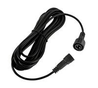 DULEE 10M(32.8 Feet) 2 Pin IP65 Impermeabile Cavo di Prolunga per Faretti Solari, Luci da Giardino, Strisce LED