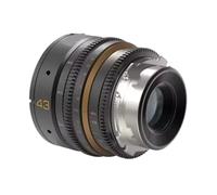 DULENS APO Mini 31mm 43mm 58mm 85mm T2.4 Prime Cinema Lens Full Frame Manual Large Aperture Lenses, Compatible for Canon, EF PL Camera(43mm T2.4,PL-Mount)