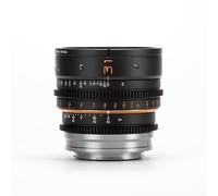 DULENS APO Mini Prime 31 mm T2.4 Cine Lens grande apertura messa a fuoco manuale (nero, EF)
