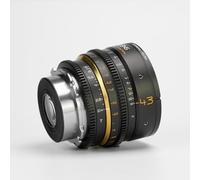 DULENS APO Mini Prime 43 mm T2.4 Cine Lens grande apertura messa a fuoco manuale (nero, PL)