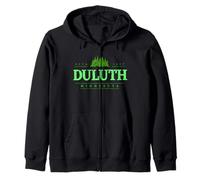 Duluth Minnesota | Litorale di Duluth Minnesota Felpa con Cappuccio