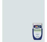 Dulux Benessere Pittura Colorata all'Acqua per Interni Superlavabile Anti Muffa Anti Batteri con Ioni D'Argento, 30 millilitri, Grigio Chiaro, 30 ML