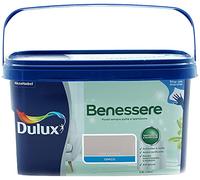 Dulux Benessere Pittura Colorata all'Acqua per Interni Superlavabile Anti Muffa Anti Batteri con Ioni D'Argento, 2.5 Litri, Rosa Polvere, 2.5L