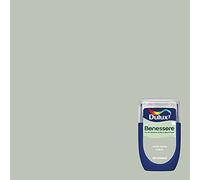 Dulux Benessere Pittura Colorata all'Acqua per Interni Superlavabile Anti Muffa Anti Batteri con Ioni D'Argento, 30 millilitri, Verde Agave, 30 ML