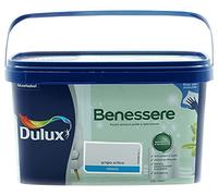 Dulux Benessere Pittura Colorata all'Acqua per Interni Superlavabile Anti Muffa Anti Batteri con Ioni D'Argento, 2.5 Litri, Grigio Artico, 2.5L
