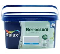 Dulux Benessere Pittura Colorata all'Acqua per Interni Superlavabile Anti Muffa Anti Batteri con Ioni D'Argento, 2.5 Litri, Lavanda, 2.5L
