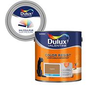 Dulux Valentine - Pittura per interni Parete, Soffitti, Legnac - Palette Intemporello per Vivra Opaco, Cognac - 2,5 L