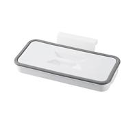 Dulynva Porta Sacchi Immondizia Porta Sacchetti Cucina Supporto per Sacchetti della Spazzatura Sospeso con Coperchio Rimovibile di Plastica Pattumiera Camper per Bagno, Ufficio, Camera, Armadietto