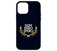 Dum Spiro Spero Proverbio Latino Inspirational Latin Citazione Custodia per iPhone 12 mini