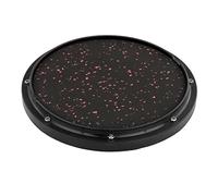 Dumb Drum Silent Drum for Drumming Practise Silent Stroke Pelle nera 12 In
