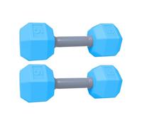 Dumbbell Rattle 2pcs Dumbbell Trainendg Exercise Toy for Workout
