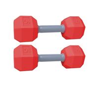 Dumbbell Rattle - 4.72 Inches ABS Sensory Teething Toy, Lightweight | Exercise Rattle, Infant Grip Toy, Interactive Play Gym Accessory For Newborns, And Early Learning Use