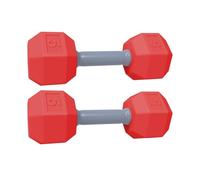 Dumbbell Toy, Kids Fitness, Lightweight Engaging Rattle Sturdy Abs Fun Shape Compact Size Interactive Comfortable Grip Colorful Handheld, Workout Toy for Kids, 4.72x1.77inches
