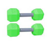 Dumbbell Toy, Kids Fitness, Lightweight Engaging Rattle Sturdy Abs Fun Shape Compact Size Interactive Comfortable Grip Colorful Handheld, Workout Toy for Kids, 4.72x1.77inches
