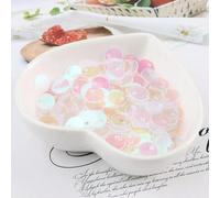 dumbbz 600 pz 8mm Paillettes Rotonde Piatte Paillettes Cucito Mestiere di Nozze Coriandoli di Paillettes in PVC per Accessori di Abbigliamento