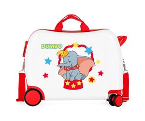 Dumbo Circus Trolley da Viaggio Cavalcabile Abs 4 Ruote