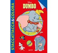 Dumbo. Staccattacca e colora. Con adesivi. Ediz. illustrata