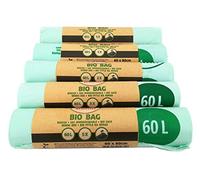 Dumil, sacchetto di rifiuti organici, verde, 60 Liter 25 Stück