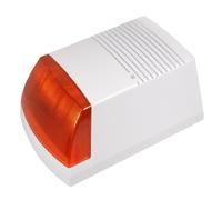 DUMMY DC3300 Allerme Fittizia ad Energia Solare Sirena LED per Esterni