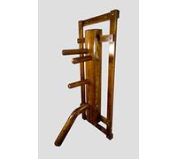 dummymaker Wooden Dummy Wing Chun with Frame with Leg (01 Walnut)