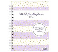 DuMont Kalenderverlag Familienplaner-Buch Pattern 2024 17,5x23,1: Diary