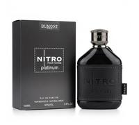 Dumont Nitro Platinum, Eau de Parfum da uomo, profumo fruttato ambrato, profumo di lusso a lunga durata