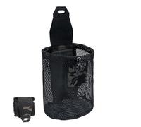 Dump Pouch Utility, Foldable Mesh Bag, Quick Release Storage, Large Capacity Design, Adjustable Belt Attachment, Outdoor Hiking, Hunting Gear Carry and Camping Use