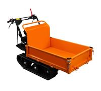 Dumper Cingolato con cassone ribaltabile idraulico 300kg di carico utile 196cc 2 Rampe robuste