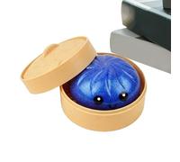 Dumpling Fidget Toy - Thermoplastic Rubber 9,5 x 9,5 x 6 cm | Fidget Toy, Glitter Dumpling Sensory Fidgets | Pressure Sensory Toys For Home Office Classroom Meeting Birthday Valentines Party