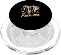 Dumpling I miei sentimenti in Pelmeni Per Russo Dumpling Lover PopSockets PopGrip per MagSafe