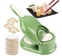 Dumpling Maker, formina per pasta, 2 in 1, Gyoza Maker, formine per ravioli manuali, per cucina Dumpling, ravioli, fare