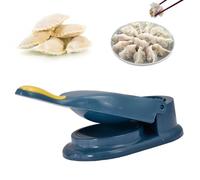 Dumpling Maker - Manual Presser, Empanada Skin Wrapper Artifact with Ergonomic Lever Handle, Function Handheld Kitchen Gadget, Ideal for Family Gatherings and Homemade Ravioli