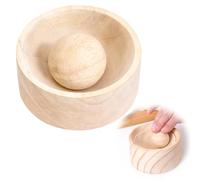 Dumpling Maker, Stampatrice per pasta, pressa Dumpling, NlsqEU, stampo manuale per legno, stampo per pasta a mano, stampo per pasta per la casa