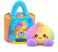 Dumpling - Peluche Blind Box, simpatico peluche spremibile, B | Con scatola regalo a vapore in bambù, morbido peluche fidget, sorpresa natalizia per bambini dai 6 anni in su