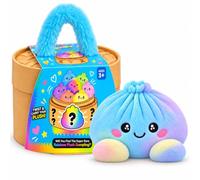 Dumpling - Peluche Blind Box, simpatico peluche spremibile, G | Con scatola regalo a vapore in bambù, morbido peluche fidget, sorpresa natalizia per bambini dai 6 anni in su
