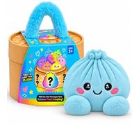 Dumpling - Peluche Blind Box, simpatico peluche spremibile, P | Con scatola regalo a vapore in bambù, morbido peluche fidget, sorpresa natalizia per bambini dai 6 anni in su