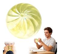 Dumpling Squishies - Palla antistress Giant Glitter Dumpling, Colorful Dumplings Stress Balls Fidget Sensory Toy, Squeeze Dough Ball Stresses Relief Hand Toys, Soft Squeeze Decompression Dough