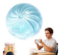 Dumpling Squishies - Palla antistress Giant Glitter Dumpling, Colorful Dumplings Stress Balls Fidget Sensory Toy, Squeeze Dough Ball Stresses Relief Hand Toys, Soft Squeeze Decompression Dough