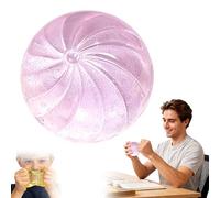 Dumpling Squishies - Palla antistress Giant Glitter Dumpling, Colorful Dumplings Stress Balls Fidget Sensory Toy, Squeeze Dough Ball Stresses Relief Hand Toys, Soft Squeeze Decompression Dough