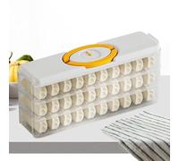 Dumpling-Storing Box-Refrigerator Box di, serbatoio di in frigo a strato | Contenitore di archiviazione impilabile per wonton, organizzatore di portatili per pasticcini