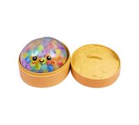 Dumpling Stress Ball, Cute Sensory Squeeze Toy, Emotion Relief Fidget Item, Soft Elastic Bun Design, for Teens Adults Home Office School Study Work Travel Long Trips Holiday Birthday Relaxation Use