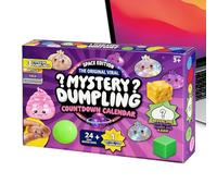 Dumpling Stress Toy | Squeeze Sensory Fidget Toy | Kneading Vent Artifact | For Kids Adults Home School Travel Commuting Holiday Party Favors Goodie Bag Stuffers Classroom Prizes