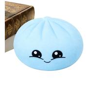 Dumpling Stress Toys - Rubber Squeeze Fidget Balls | Sensory Game Hand Exercise, Stress Relief Fun Dumpling Squishy Toy for Adults, Women, Men, Kids, Home, Classroom