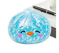 Dumpling Toy - Aesthetic Hand Bun Fidget, Cute Flexible Squeezing Toy with Realistic Texture, High-Elasticity Sensory Material, Stress Reliever Grip, Calming Tool for Kids Teens Youth Adults Family