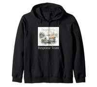 Dumpster Fire Response Team Arte Botanica Felpa con Cappuccio