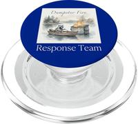 Dumpster Fire Response Team Arte botanica PopSockets PopGrip per MagSafe