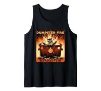Dumpster Fire Response Team Funny Raccoon Trash Panda Canotta